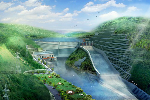 蕉岭老挝南塔河1号水电站项目